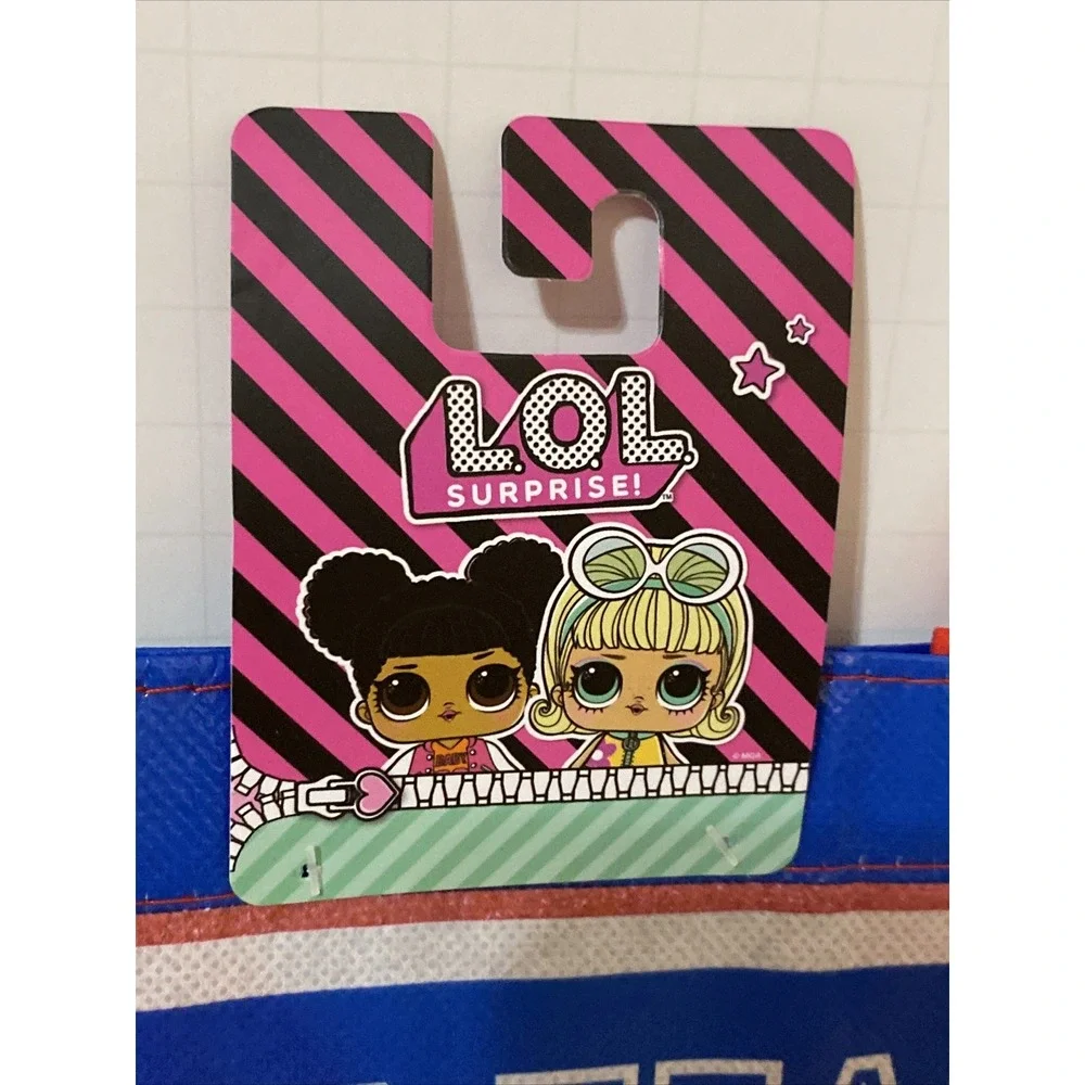 New LOL Surprise #SquadGoals kids reusable tote Shopping bag Miss Punk A32